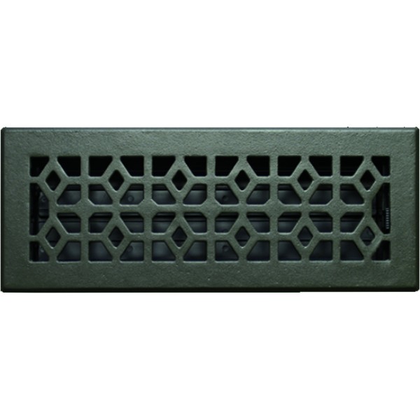 pewter cast iron marquis ducted floor vent