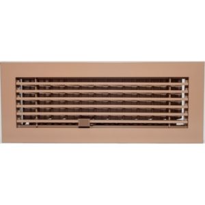 bar grille floor vent beige med