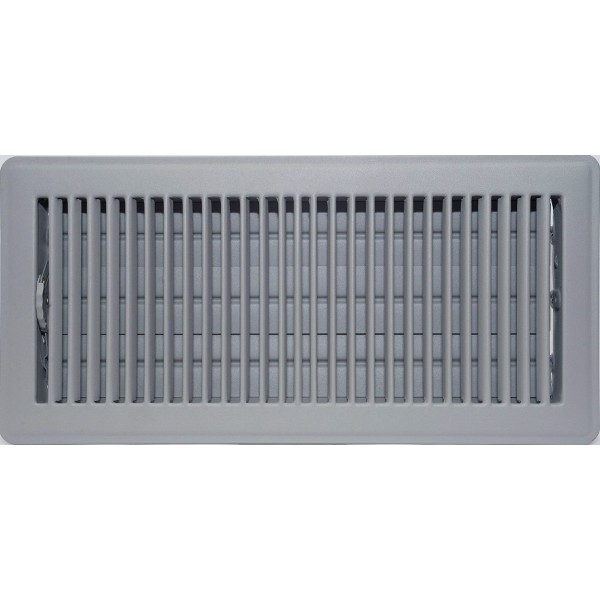 grey floor vent register cover